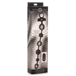 XR Brands 10X Dark Ratter Vibrating Silicone Anal Beads -Magasin discount de jouets sexuels 10x dark ratter vibrating silicone anal beads 4