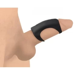 XR Brands 28X G-Shaft Silicone Cock Ring With Remote