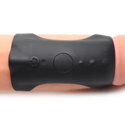 XR Brands 28X G-Shaft Silicone Cock Ring With Remote -Magasin discount de jouets sexuels 28x g shaft silicone cock ring with remote 3