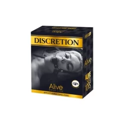 Alive Discretion Black Ball Gag -Magasin discount de jouets sexuels alive discretion black ball gag 2