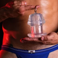 XR Brands Ass Bung Clear Hollow Xl