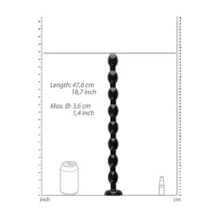 Ouch! Ass Snake Beaded Dildo 48 Cm Black -Magasin discount de jouets sexuels ass snake beaded dildo 48 cm black 3
