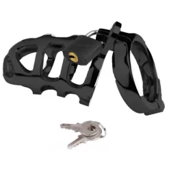 BRUTAL Cage De Chasteté Noire