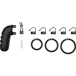 Cage De Chasteté Silicone Model 09 -Magasin discount de jouets sexuels cage de chastete mancage 09 5