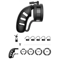 Cage De Chasteté Silicone Model 19 Ballsplitter -Magasin discount de jouets sexuels cage de chastete silicone model 19 ballsplitter 2