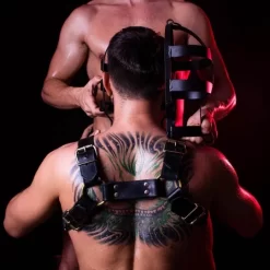 Magasin discount de jouets sexuels -Magasin discount de jouets sexuels cage de tete en acier noir mat 1