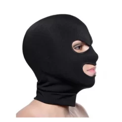 Master Series Cagoule Façade Ouvertures Yeux Et Bouche -Magasin discount de jouets sexuels cagoule facade ouvertures yeux et bouche 3