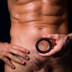 Cockring Meat Rack Noir -Magasin discount de jouets sexuels cockring meat rack noir 4