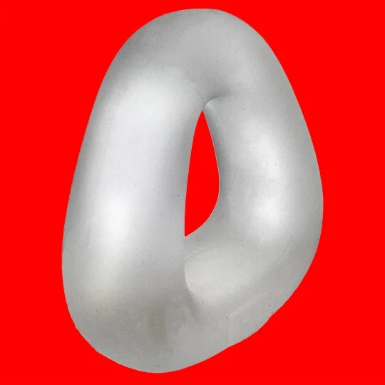 Cockring ZOID Bulgering Clear Ice 2 Cockring ZOID Bulgering Clear Ice – Image 2