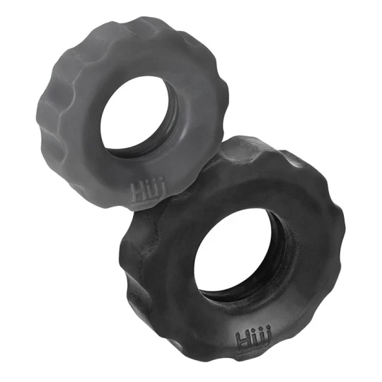 Cog 2-size C-ring Pack Noir Gris 2 Cog 2-size C-ring Pack Noir Gris – Image 2