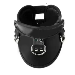 Collier De Posture En Cuir -Magasin discount de jouets sexuels collier de posture en cuir 3