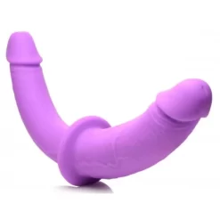 XR Brands Double Charmer Silicone Dildo -Magasin discount de jouets sexuels double charmer silicone dildo 5