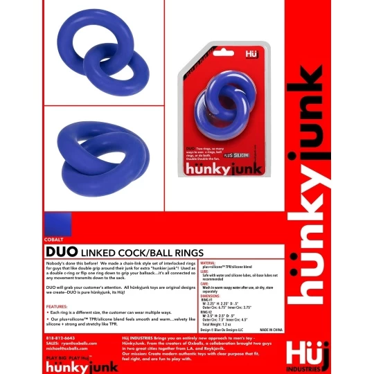 Duo Anneaux Entrelacés Cock And Balls 4 Duo Anneaux Entrelacés Cock And Balls – Image 4