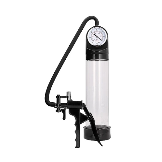 Shots Elite Pump With Advanced PSI Gauge - Transparent 2 Shots Elite Pump With Advanced PSI Gauge - Transparent – Image 2