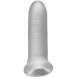 Perfect Fit Fat Boy Micro Ribbed Sheath 5.5" Clear -Magasin discount de jouets sexuels fat boy micro ribbed sheath 55 clear 7