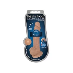 Fleshstixx Dong Flexible Et Pliable Silicone 18cm Latté