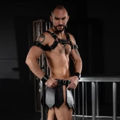 Gladiator Kilt En Cuir -Magasin discount de jouets sexuels gladiator kilt 6