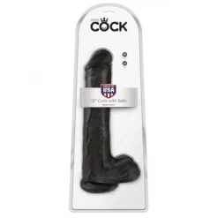 Gode KING COCK 13" 33cm Black