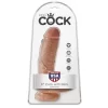 Gode KING COCK 8" 20cm Tan