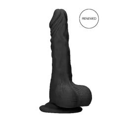 Gode Ventouse Réaliste Avec Testicules 18.6cm -Magasin discount de jouets sexuels gode ventouse realiste avec testicules 186cm 2