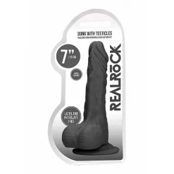 Gode Ventouse Réaliste Avec Testicules 18.6cm