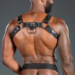 Harnais Bulldog 2.0 Noir 11 Harnais Bulldog 2.0 Noir -Magasin discount de jouets sexuels harnais bulldog 20 noir 3