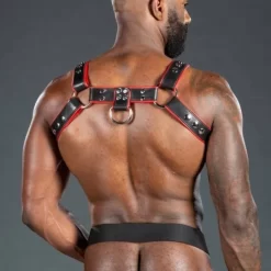 Harnais Bulldog 2.0 Rouge -Magasin discount de jouets sexuels harnais bulldog 20 rouge 2