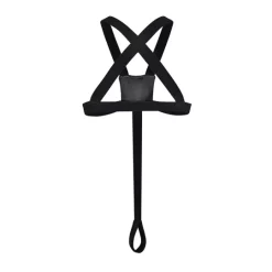 Harnais élastique Avec Cockring -Magasin discount de jouets sexuels harnais elastique avec cockring 2