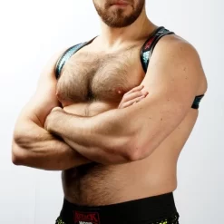 Harnais HALTER FUSEL BLAU -Magasin discount de jouets sexuels harnais halter fusel blau 2