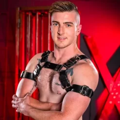 Harnais Trojan Metal -Magasin discount de jouets sexuels harnais trojan metal 3