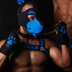 Head Harness NEO WOOF Blanc -Magasin discount de jouets sexuels head harness neo woof blanc 8