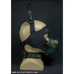 Head Harness Neo WOOF Camouflage -Magasin discount de jouets sexuels head harness neo woof camouflage 2