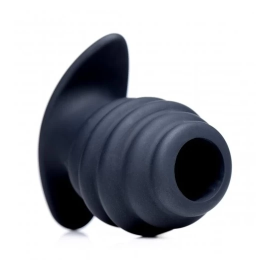 Master Series Hive Ass Tunnel Ribbed Hollow Plug 3 Tailles 2 Master Series Hive Ass Tunnel Ribbed Hollow Plug 3 Tailles – Image 2