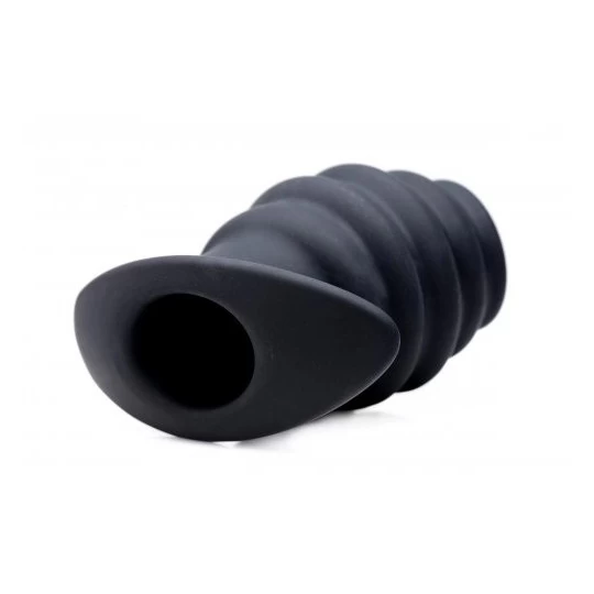 Master Series Hive Ass Tunnel Ribbed Hollow Plug 3 Tailles 11 Master Series Hive Ass Tunnel Ribbed Hollow Plug 3 Tailles – Image 11