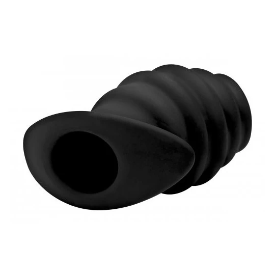 Master Series Hive Ass Tunnel Ribbed Hollow Plug 3 Tailles 9 Master Series Hive Ass Tunnel Ribbed Hollow Plug 3 Tailles – Image 9