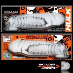 Oxballs HULK Cocksheath Massive Clear -Magasin discount de jouets sexuels hulk cocksheath massive clear 7