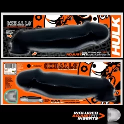 Oxballs HULK Cocksheath Massive Noir -Magasin discount de jouets sexuels hulk cocksheath massive noir 6
