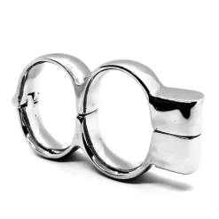 Irish 8 Menottes à Clés Plates -Magasin discount de jouets sexuels irish 8 menottes avec hamburg 8 locks 2