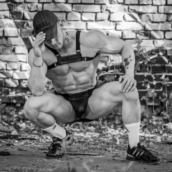 Jockstrap Avec Pochette En Cuir -Magasin discount de jouets sexuels jockstrap avec pochette en cuir 5