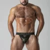 Jockstrap Front Opening Khaki