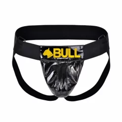 Jockstrap Vinyle Logo Jaune