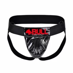 Jockstrap Vinyle Logo Rouge