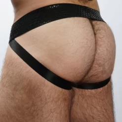 JOCKSTRAP VIPER BLACK -Magasin discount de jouets sexuels jockstrap viper black 2