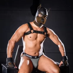 K9 Cagoule Neoprene Brown -Magasin discount de jouets sexuels k9 cagoule neoprene brown 3