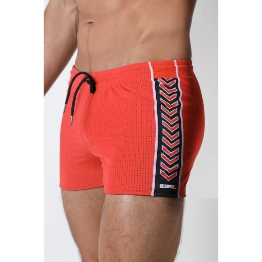 KENNEL SPITFIRE Reversible Short Orange 3 KENNEL SPITFIRE Reversible Short Orange – Image 3