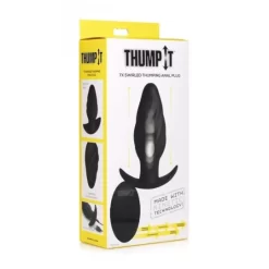 XR Brands Kinetic Thumping 7X Swirled Anal Plug -Magasin discount de jouets sexuels kinetic thumping 7x swirled anal plug 2