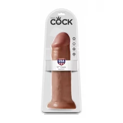 KING COCK 12" 30cm Tan
