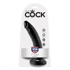 KING COCK 7" 18cm Black