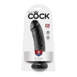 KING COCK 8" 20cm Black -Magasin discount de jouets sexuels king cock 8 20cm black 4