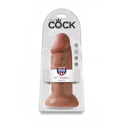 KING COCK Chubby 10" 25cm Tan